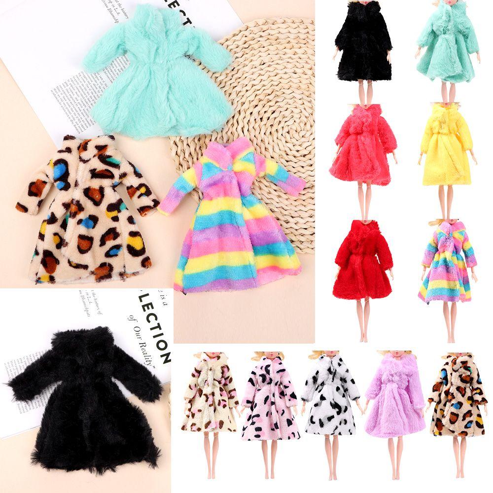 Toy Suitable for 27-29cm Clothing Accessories Party Dressing Nightgown Long Coat Winter Overcoat