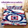 Cruz AzulPattern Bedding Quilt Set Quilt Cover Pillowcase Home Decoration Birthday Gift (1 * duvet cover + 2 * pillowcase, without core)