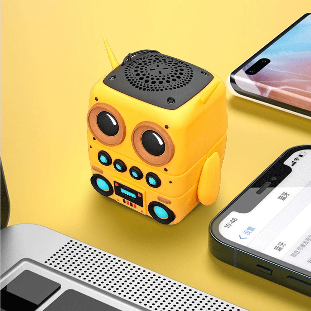 Cartoon BT Speaker Portable Wireless Speaker Stereo Sound Waterproof Support BT/FM/TF Card for