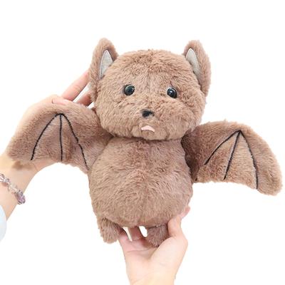 30cm High Quality Bat Plush Toys Movie Stuffed Bat Animals Cartoon Soft Model For Boys Girls Christmas Halloween Holiday Gifts
