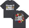 DTMF Bad Bunny Debi Tirar Mas Fotos 2026 Tour Print Tee Shirt Men Women Hip Hop Pop Music T Shirt 100% Cotton T-shirt Streetwear