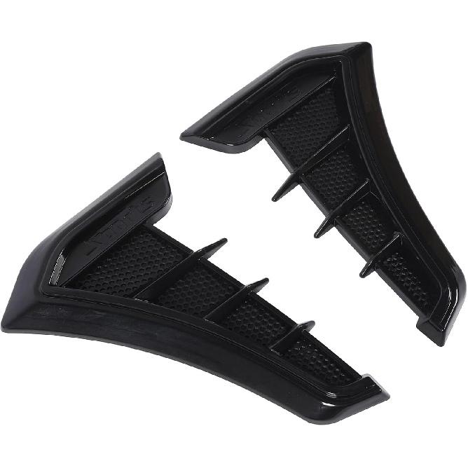 Car Wing Vent Trim Cover for 1 Series E90 E91 - Side Vent Decoration Trim for Enhanced and Performance - Trim (Black)