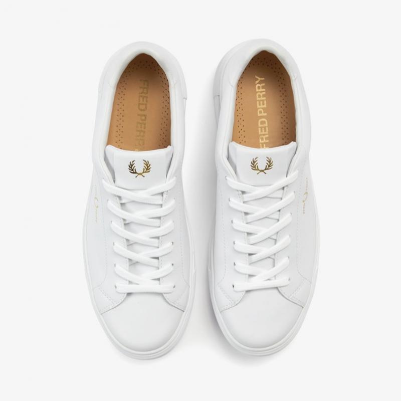 Fred Perry Men S White SneakerS B71 Leather