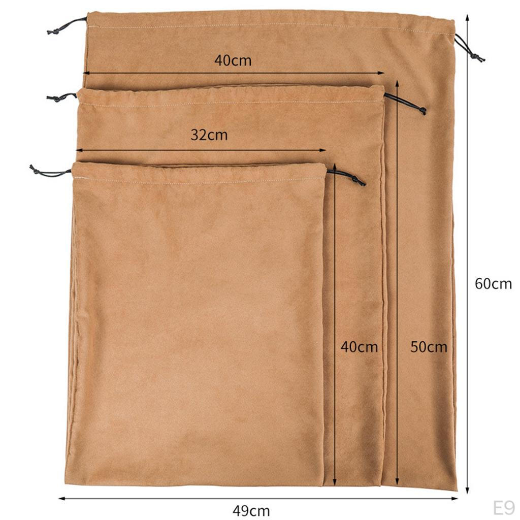 Breathable Dust-proof Drawstring Storage Pouch Bag for Shoes Footwear , Space Saving, Closet Home
