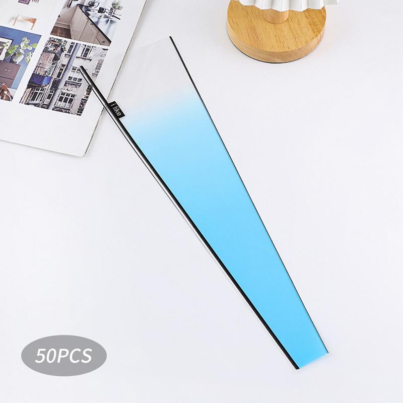 50 Stück Papiertüten für die Verpackung frischer Blumen, einzelne Rosensträuße, transparentes Glaspapier, Verpackung frischer Blumen