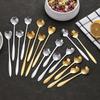 Cherry Blossom Stainless Steel Long Handle Coffee Spoon