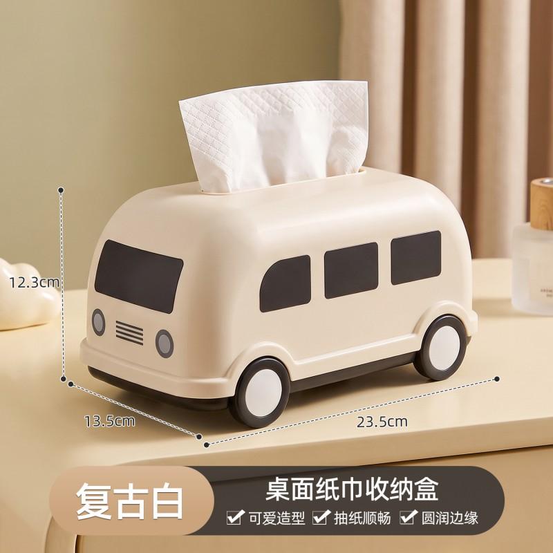 Modern Minimalist Rolling Tissue Box With Mechanism Living Room Coffee Table Car Office Decor
