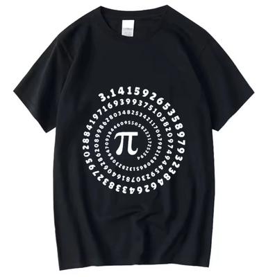 Pi Funny Design Graphic Unisex T Shirt Mens S M L XL 2 3 4 XL