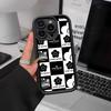 Fashion Brand Q-Quant Mary Silicone Soft Phone Case For IPhone 17 16 14 13 12 11 15 Pro Max Plus Air Cover