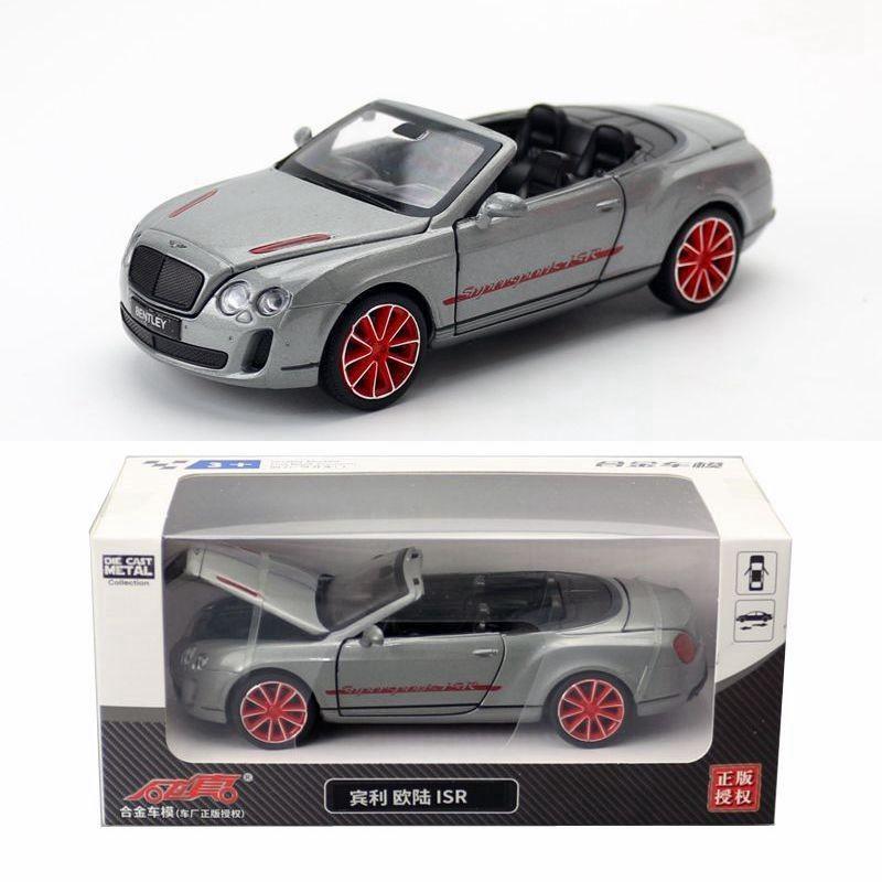 132 Isr Continental Alloy Car Model With Inertia Control For Kids Gift