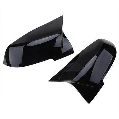 2x Lesklý čierny kryt spätného zrkadla pre BMW F20 F21 F30 F31 F32 F34 F36 i3 X1