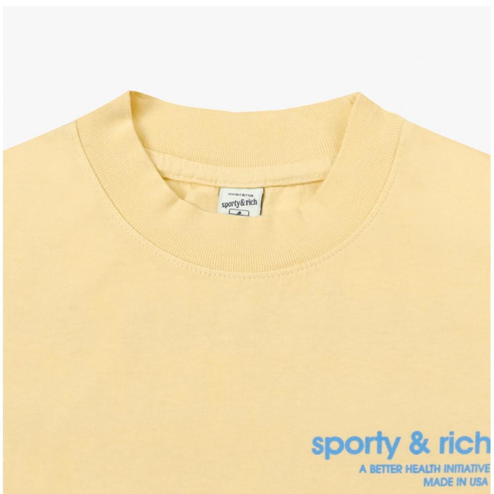 Sporty   Rich To042s402ua Usa Health Club  Health Club  Shared Short Sleeve Tee
