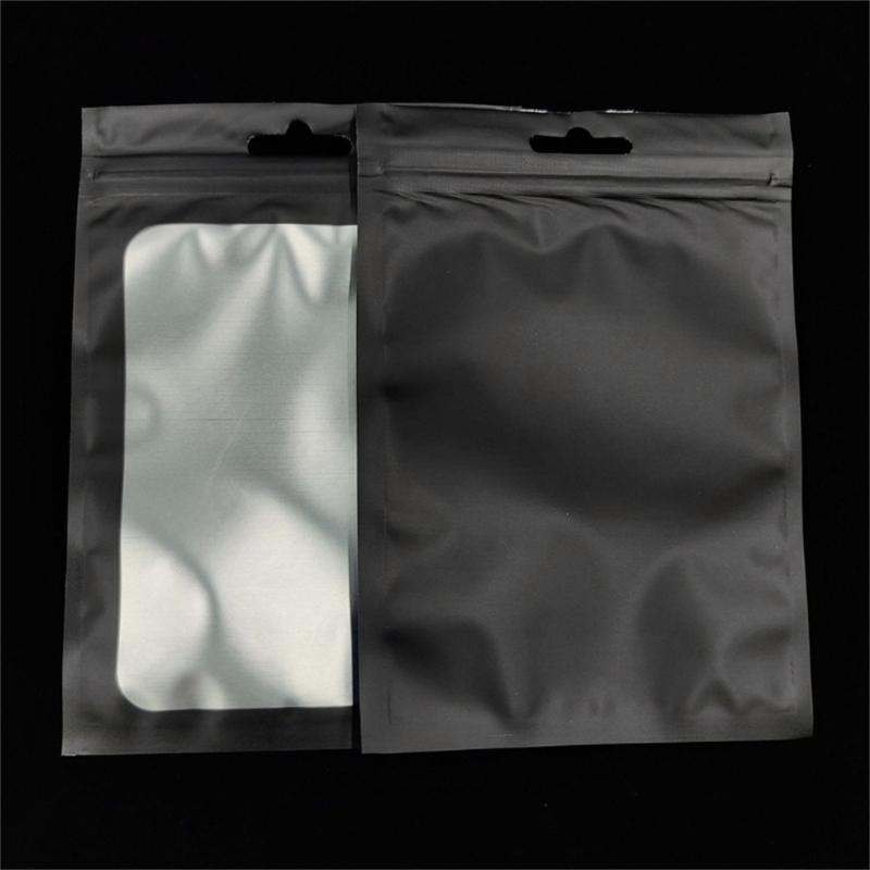 100Pcs Self Adhesive Plastic Storage Bags Self Sealing Bags for Organizing Jewelry Small Item Organization Accessories