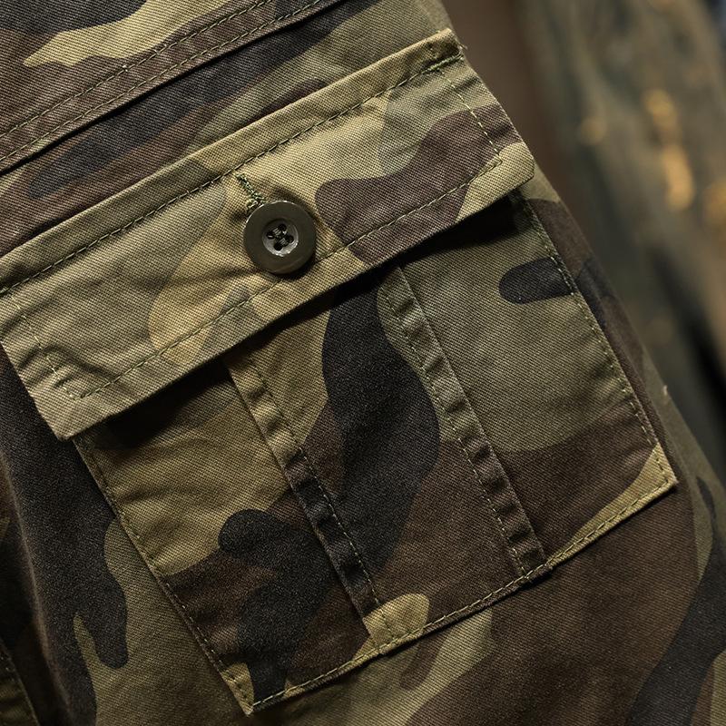 Nové Camo Kalhoty Muži Běžné Kalhoty Multi Pocket Cargo Hip Hop Joggers Městské overaly Outwear Sportovní Al Kalhoty