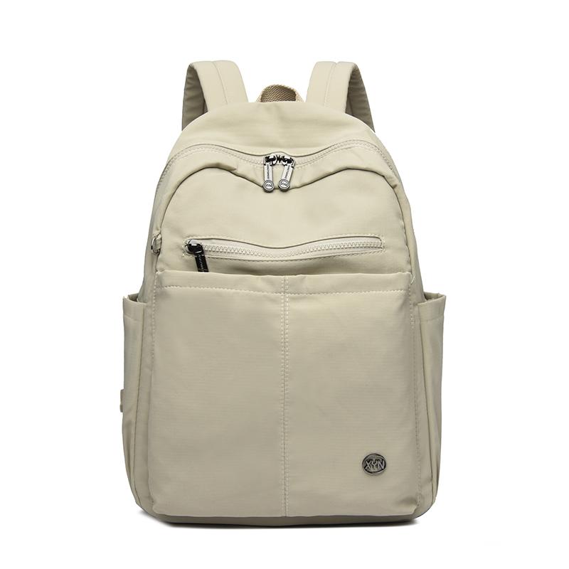 Damen Rucksack Student Große Kapazität Schultasche Leichter Nylon Reiserucksack