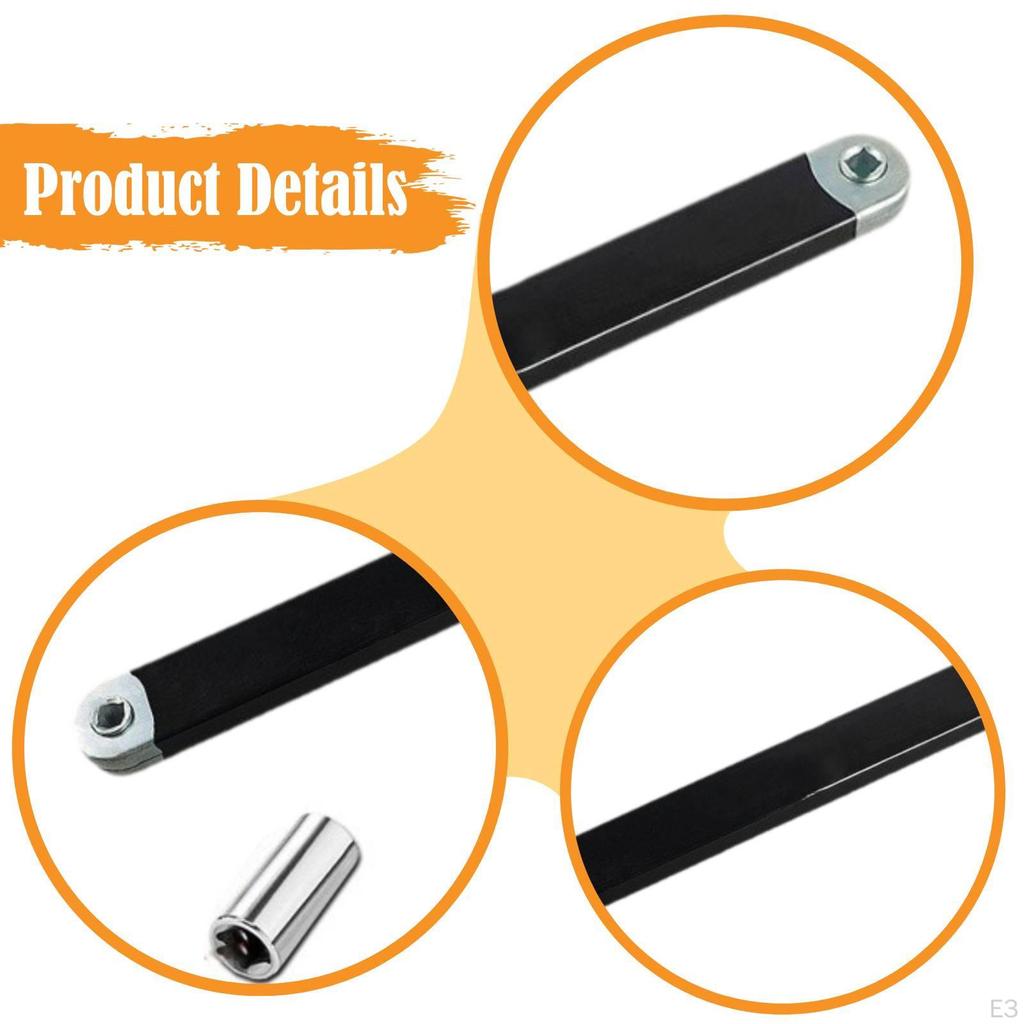 Extension Bar for Impact Wrenches And Confined – Ideal in Hard-to-reach Places.