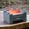 Ultralight Outdoor Tablet Pocket Stove Compact Mini Folding Stove  Camping Stove