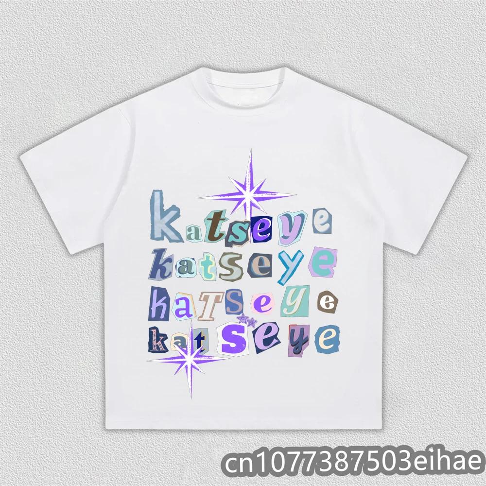 Katseye Unisex Korean Band Print Cotton TShirt Short Sleeve Casual Summer Top for Kids Unisex Unisex