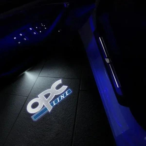 2 Stück LED Auto Tür Willkommenslicht Laser Logo Projektor Für Opel Antara Mokka Zafira Astra Corsa Meriva Vectra Auto Zubehör
