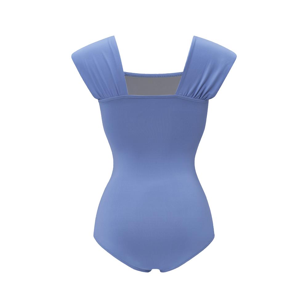 Diebeu Edelaine Cap Sleeve Swimsuit_Vista Blue (Blue)
