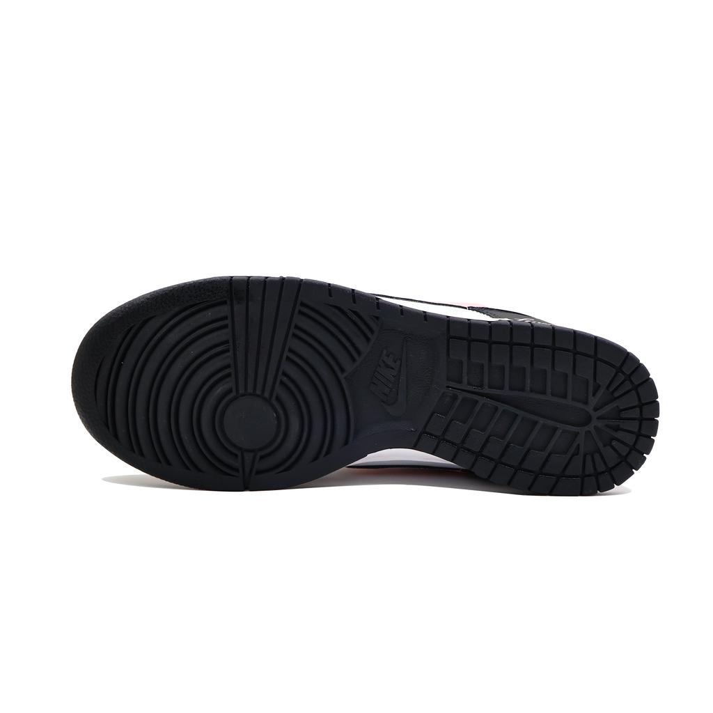 Nike Dunk Sweetheart Leather Cushioning, Wear Resistant Low top Skateboard Shoes Unisex Black Pink DD1391-100(Team271-)