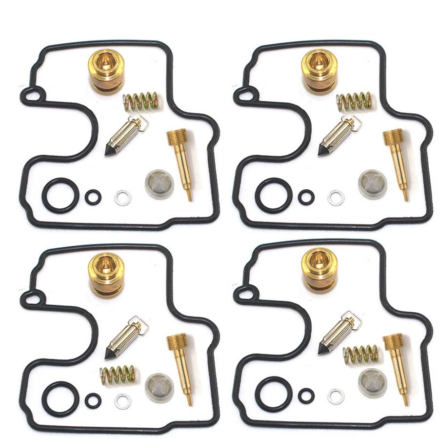 4 Set Carburetor Carb Repair Rebuild Kit Replacement For Yamaha Yzf-R1 1998-2001