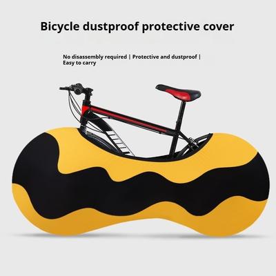1PC Bicycle Dust Cover, Road Bike Wheel Cover, Bicycle Sun Protection Cover, Mountain Bike Protective Cover, Outdoor