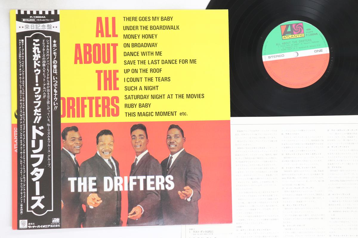 

LP Record DRIFTERS All About Drifters P13004A WARNER PIONEER 1981 Japan Obi SoulFunk Used
