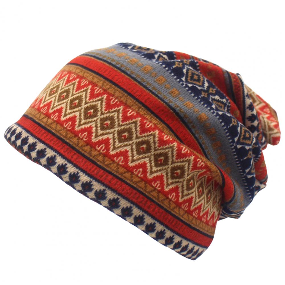 Hohe Elastizität Schicke Randlose Skullies Beanie Nackenschutz Herren Damen Hut Stricken für Outdoor