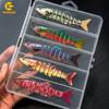 Bait Poissons Wobble Coulant Multi-articulés 15,5g pour la Pêche Transfrontalière