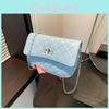 Modische lässige Schulter-Crossbody-Tasche Stilvolle kleine quadratische Handtasche aus PU-Leder