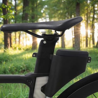 Bike Teardrop Seatpost Bag Hard Shell Road Bike Pannier Large Capacity Bike Seatpost Torpedo Saddle Bag Cycling Accessories