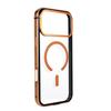 iPhone 17 Pro Max Magnetic Transparent Protective Case with Metal Frame - Drop-proof and Popular