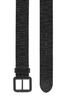 Cow Leather Monogram Belt X09400PR505 85 Black T8013 [Diesel] Men's