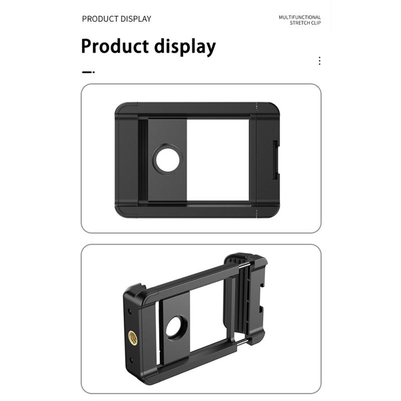 Apl-f001 Professional Universal Mobile Phone Cage Lens Clip For Mobile Phone Positioning Videos