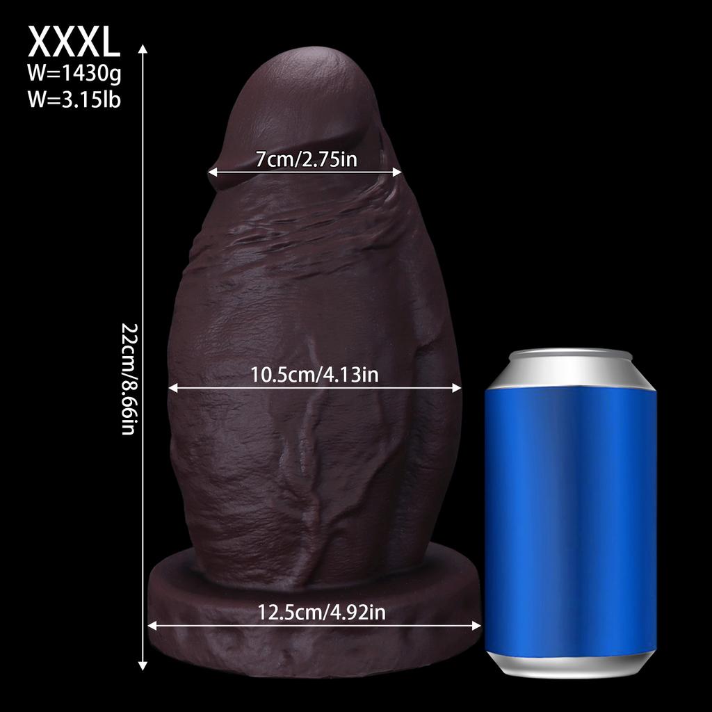 Silicone Butt Plug Dildo Masturbator Sex Toy Huge Fisting BDSM Femdom Strap On Penis Realistic Big Dick