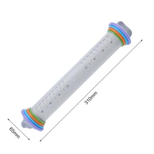 Silikon Verstellbare Dicke Nudelholz Kochwerkzeuge Backutensilien Kuchenteigroller Backen Gebäck Küchenwerkzeuge