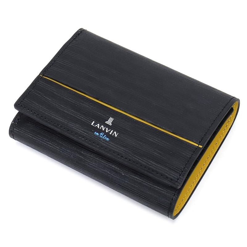 

[Lanvin on Blue] trifold wallet With coin purse Loge 516605 white