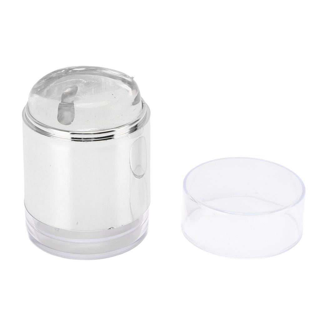 Nail Art Stamper Kit Strong Adhesive Clear Double Headed Nail Art   Stamper with Lace Floral Pattern Board