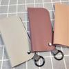 Solid Color Sunglasses Pouch with Keyring SunGlasses Holder  Eyewear Accessories
