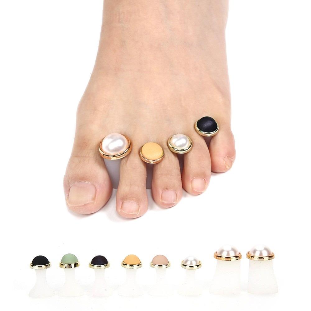 8pcs Gel Reusable Washable Toe Divider Tool Pedicure Care A