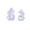85AD Easter Dessert Molds Easy To Use Silicone Cake Mold Rabbit Baking Utensil Perfect Gift for Pastry Enthusiasts