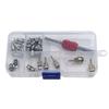 Multiple Vehicle AC Valves Core Replacement Set With Removal Tool Long Lasting Metal Cores For Vehicle Air Conditioning