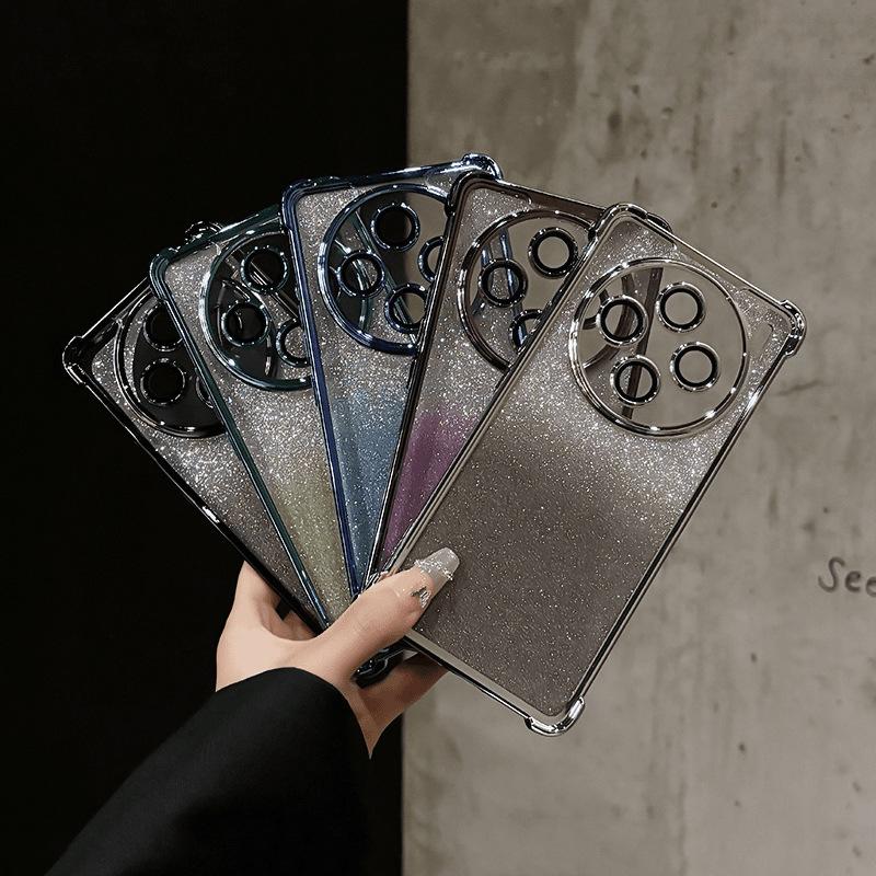 Applicable To VIVOX100 Four-corner Airbag Mobile Phone Case Y200i Electroplating Gradual Change Glitter S19 All-inclusive Anti-drop Protective Cover