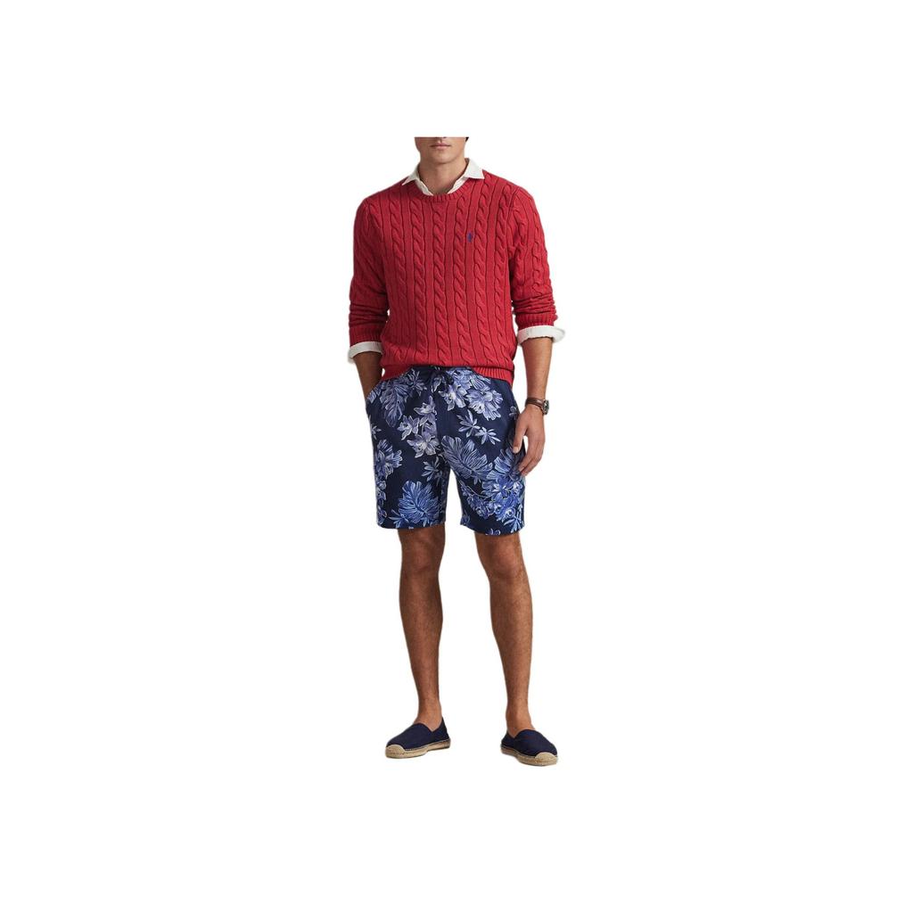 Polo Ralph Lauren FW25 Regular Fit Cable Knit Cotton Crew Neck Long Sleeve Sweater Men Sweater 710775885-525