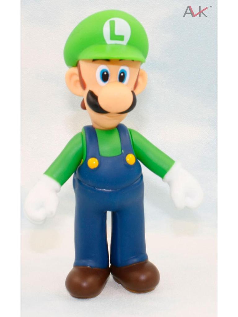 12cm Mario & Luigi Plastic Action Figures - Ornament Dolls