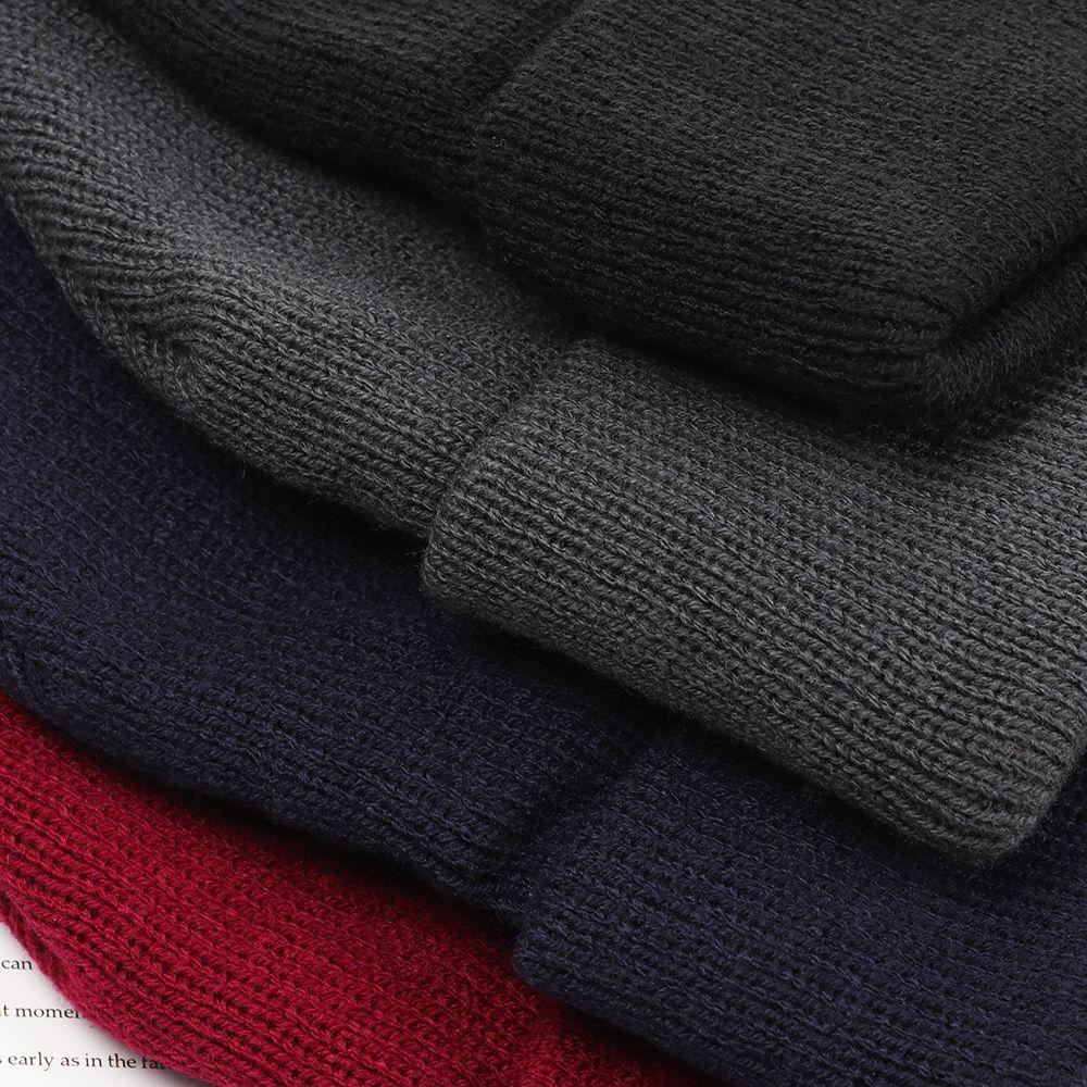 Fashion Warm Winter Thicken Hip Hop Hat Skullcap Beanie Hat Knitted Hats