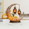 1 Piece Moon Lamp Home Decoration Ornament for Desktop Ideal Family Gift - Stylish Home Decor Holiday Decoration