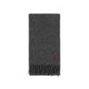 Ami Heart Logo Fringe Muffler Aw0047 A189