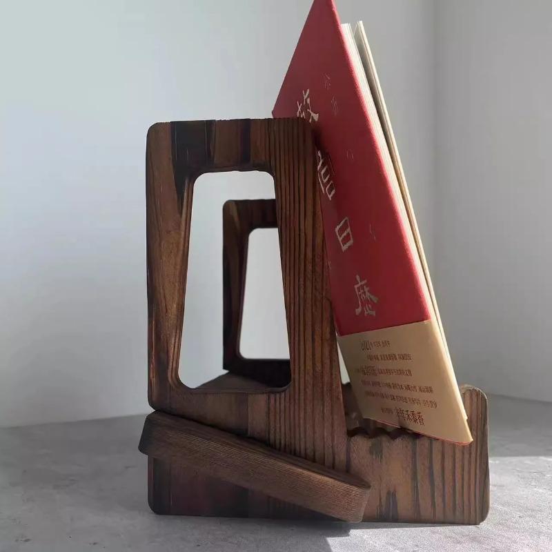 Elegante Supporto per Calendario in Legno Massiccio Cornice da Tavolo Cavalletto da Tavolo Espositore per Decorazioni per la Casa e l'Ufficio